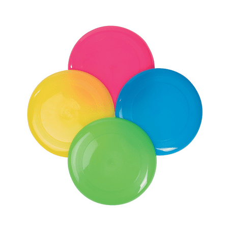 Fun Express - 9  Bright Color Flying Discs - Toys - Active Play - Flying Discs & Kites - 12 Pieces price history on PriceWatchPro