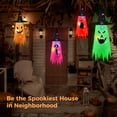thumbnail image 4 of LEEYNEER 6PCS Halloween Hats  Colorful Luminous Witch Hats  Halloween Outdoor Decoration, 4 of 7