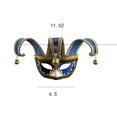 thumbnail image 3 of Máscara de maquillaje para carnaval, para hombres y mujeres, máscara romana de carnaval, máscara de metal de hierro para actuación, máscara de maquillaje para fiesta, máscara estilo pareja para hombre, 3 of 9