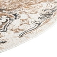thumbnail image 4 of Rugs.com Highbury Collection Rug – 8' x 10' Oval Ivory Medium-Pile Rug Perfect For Living Rooms, Large Dining Rooms, Open Floorplans, 4 of 6