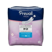 Prevail Moderate Absorbency Thin Incontinence Bladder Control Pads, 20 Count