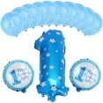 thumbnail image 5 of 16in Inflatable Foil Balloon Baby Boy Girl 1st Birthday Party Balloons Decorations Set(Blue), 5 of 8