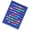 Blue, variant on HannLk Standard Pocket Charts Clear 10 Pocket Charts School Supplies for Classroom