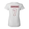 thumbnail image 2 of Ladies Kaepernick 7 Kneel Stand Football Protest Kap Front Back DT T-Shirt Tee, 2 of 3