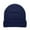 Navy, variant on absanyy Women's Acrylic Beanie - Black, Cuffed Ribbed Knit, Free Size, Warm Winter Hat for Daily Wear & Outdoor Activities