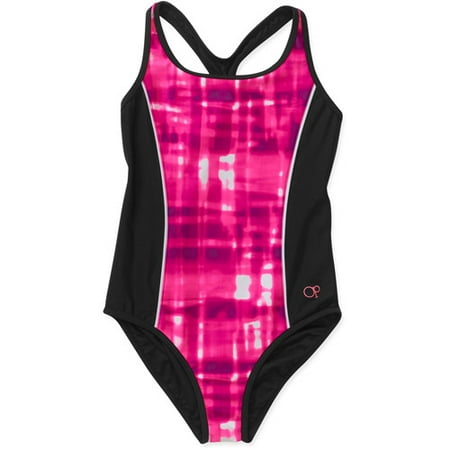 Op Girls' One Piece Athletic Swimsuit