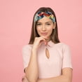 thumbnail image 4 of TEHAUX Assorted Color Chiffon Yoga Headband for Decor Comfortable Moisture Absorbent Cross Head Wrap 22pcs, 4 of 5