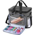 thumbnail image 5 of Sac de Rangement en Laine pour Tricot / Crochet, avec Poches pour Accessoires, 5 of 5