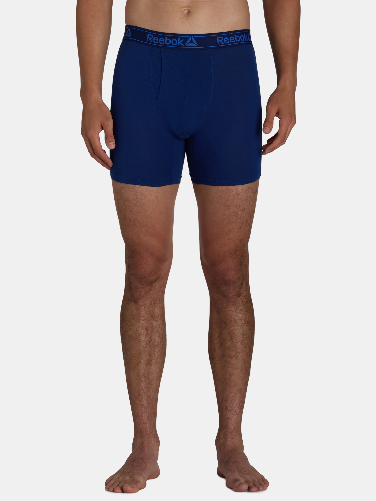 Reebok Men's Performance Cotton Stretch Boxer Briefs, 6-Pack photo 6