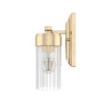 thumbnail image 4 of Hunter - Gatz 2-light Alturas Gold, Small Vanity Light, Dimmable, Modern Style, for Bedrooms, Kitchens, Dining, Living Rooms - 19682, 4 of 6