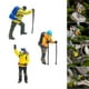 thumbnail image 1 of 3x1:64 Figura de Senderismo s Ferrocarril Dioramas Accesorios de Película Micro Paisaje DIY Proyectos Diseño Ornamento de Escritorio, 1 of 7