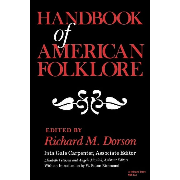 Handbook of American Folklore, (Paperback)