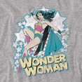 thumbnail image 2 of DC Im Wonder Woman Women's T Shirt, Athletic Heather, 2X-Large, 2 of 6