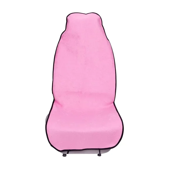 Txmasen Car Seat Towel Cover Sweat Absorbed Waterproof Front Seat Protector Car Interior Pink