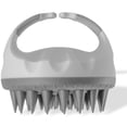 thumbnail image 3 of Silicona Scalp Massager Head Scrubber Exfoliating Cepillo Ducha Masaje Herramienta de crecimiento de cabello Mujeres Belleza Salón Cuidado de la piel Accesorios Gris Speravity  HA047911-01B, 3 of 7