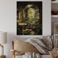 thumbnail image 2 of Designart "Natur retrait at home in Bathroom II" Bathroom Print on Natural Pine Wood, 2 of 5