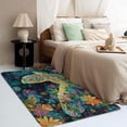thumbnail image 3 of Sea Turtle Rug Nursery - 5x7 Rug - Sea Turtle Rug - Sea Animal Colorful Area Rug - Ocean Animal Floral Underwater Rugs - Multicolor Under The Sea Carpet, 3 of 7