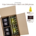thumbnail image 2 of Jypesa | Almond & Olive - Paquete con shampoo y jab&oacute;n 200 piezas para Amenidades Hoteleras, Airbnb, 2 of 7