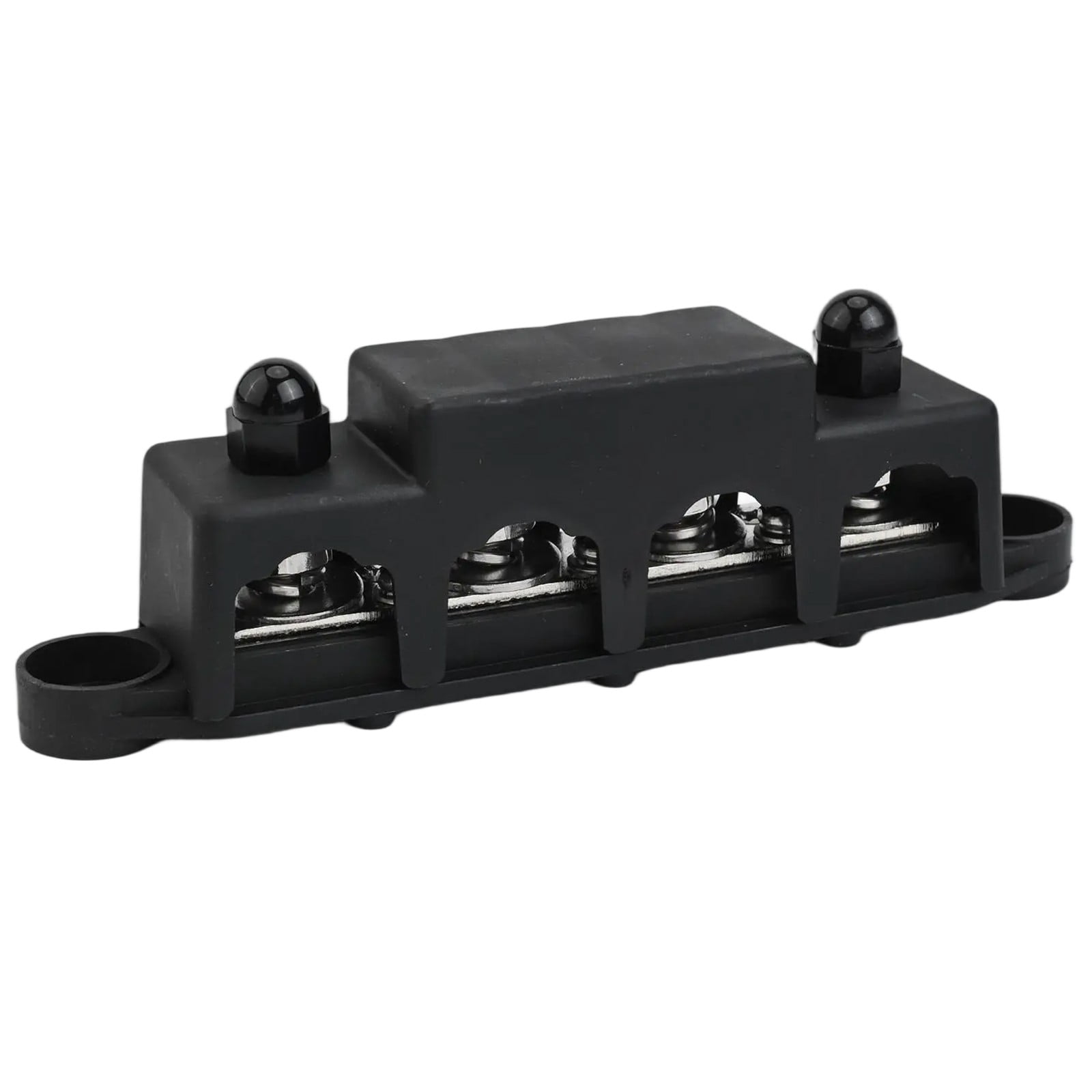 2pcs 12V-48V DC busbar distribution block 250A BusBar with 4 x M8 terminal bolts