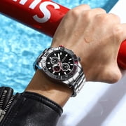 Crrju New Men Watches Top Brand Luxury Chronograph Quartz With Stainless Steel Sports Wristwatch Relogio Masculino - Quartz Wristwatches