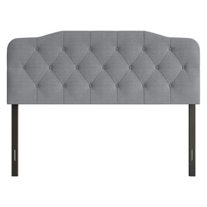 Home Design Angela Twin Button-Tufted Upholstered Headboard