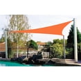 thumbnail image 5 of Fnochy Premium UV-Blocking Shade Sail for Garden Patio Yard, Heavy-Duty Waterproof UPF40+ Sun Protection Canopy with Stainless Steel D-Rings & Nylon Ropes, Easy Install Outdoor Awning, 5 of 8