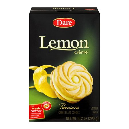 UPC 055653111252 product image for Dare Creme Filled Cookies Lemon Creme, 10.2 OZ | upcitemdb.com