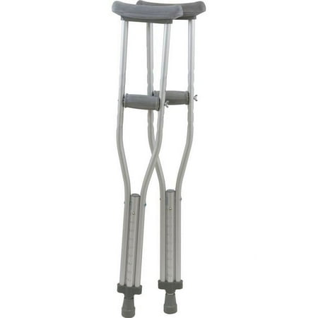 Roscoe Medical CRJ 300 lb Aluminum Crutches, Junior - Case of 16