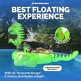thumbnail image 4 of SWIMLINE ORIGINAL 90624 Giant Inflatable T-Rex Dinosaur Pool Float  Fun Ride-On Raft with Stable Legs & Wings  Lounge Floatie Great for Parties & Summer Days, 4 of 8