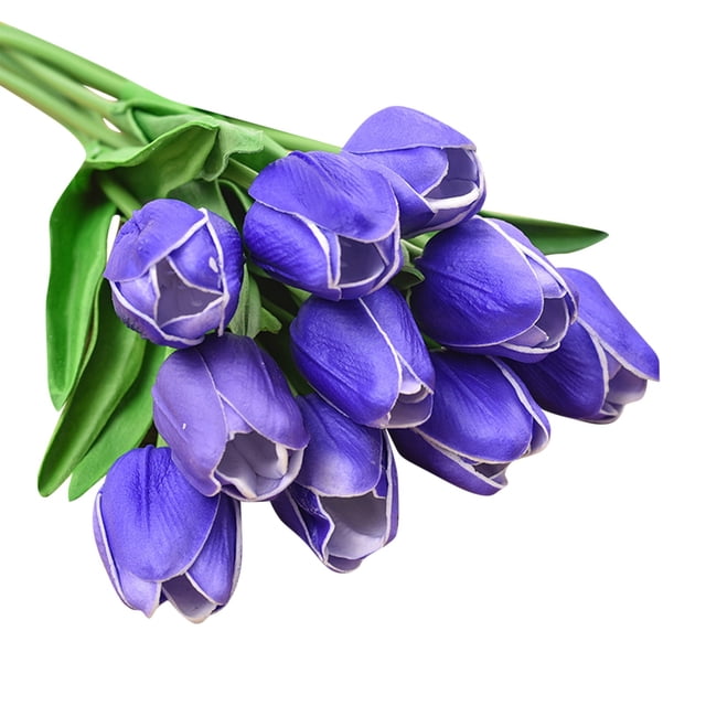 10PC Artificial Fake Flowers Bouquet Floral Wedding Bouquet Party Home Decor
