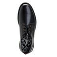 thumbnail image 4 of Base London Mens Dime Leather Derby Shoes, 4 of 5