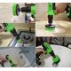 thumbnail image 4 of Juego de cepillos, juego de accesorios, paquete de 5, juego de limpieza de fregador eléctrico multiusos para lechada, azulejos, fregaderos (verde) (taladro no incluido), 4 of 5