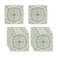 thumbnail image 1 of 10 pegatinas para azulejos con diseño floral vintage cuadrado, pegatinas para pared, decoración de azulejos Estilo B, 1 of 8