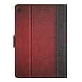 thumbnail image 3 of Dteck Folio Wallet Case for Lenovo Tab M10, TB-X605F/X505, Rugged PU Leather Case Kickstand Slim & Lightweight Cover with Card Slots & Cash Pocket & Magnetic Clasp Full-protective Back Shell, Red, 3 of 7