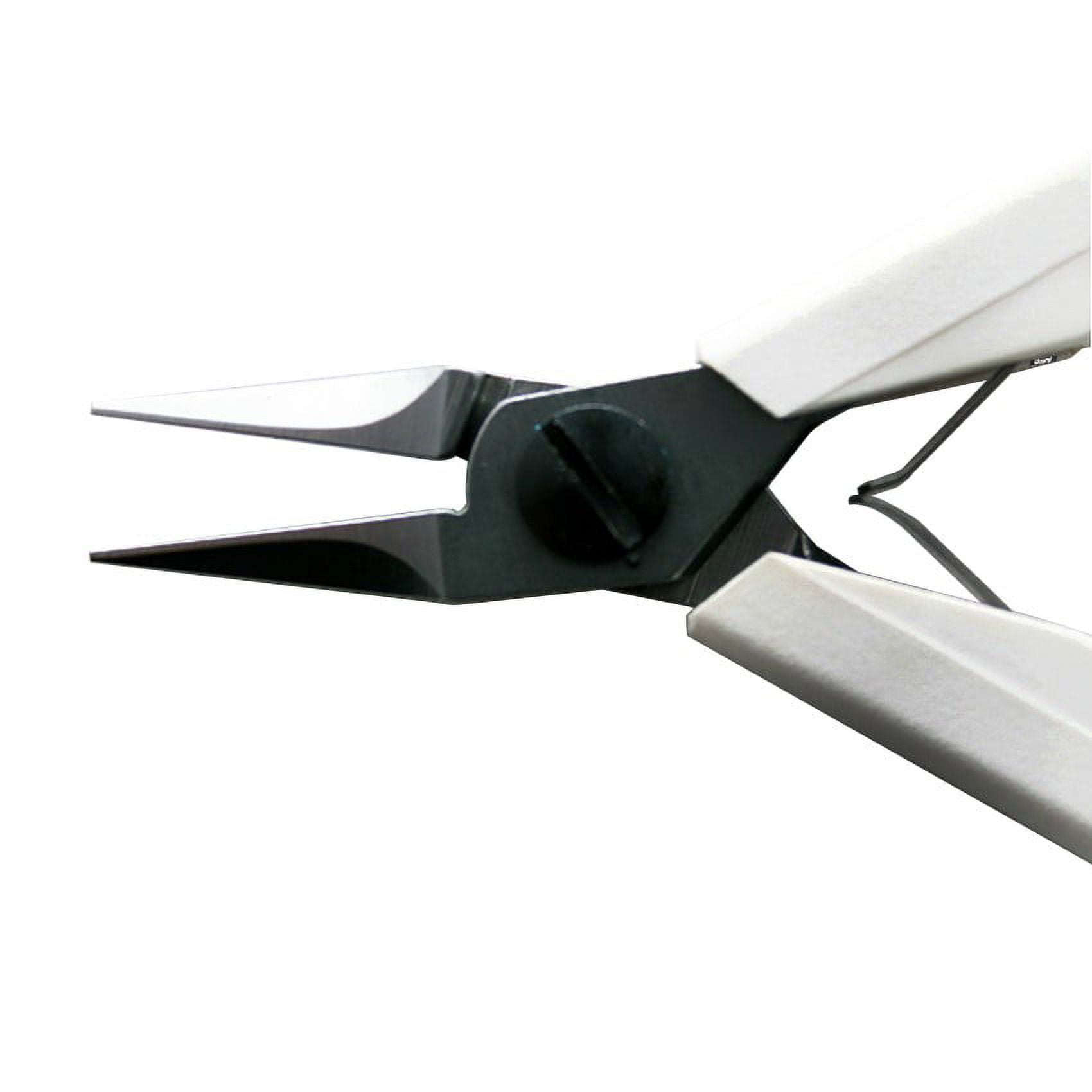 Lindstrom 7490 Supreme Smooth Flat Nose Pliers, 120mm Length, 1.2mm Tip Width
