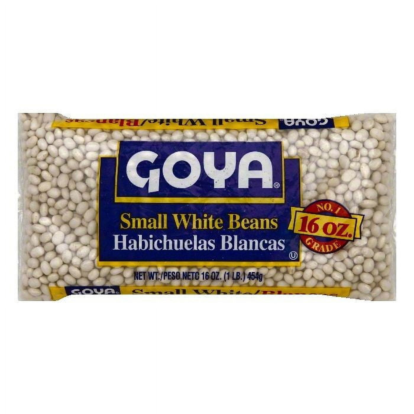(3 pack) Goya Small White Beans, 15.5 oz
