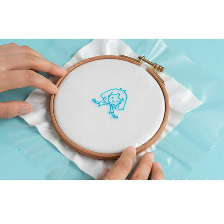 30Yd 20cm Tear Away Water Soluble Embroidery Stabilizer transparent film  Transfers 