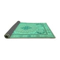 thumbnail image 2 of Ahgly Company Indoor Rectangle Persian Turquoise Blue Traditional Area Rugs, 7' x 10', 2 of 4