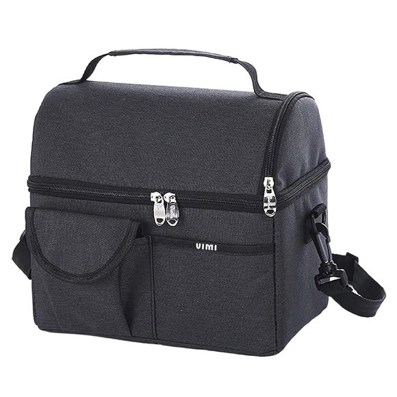 Bolsa Para Almuerzo Lonchera Térmica Negro VIMI