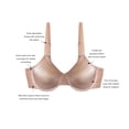 thumbnail image 2 of Wacoal Women's Back Appeal Underwire Bra, Rose dust, 44DDD, 2 of 2