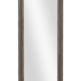 thumbnail image 3 of Benjara BM231170 Rectangular Over the Door Mirror, Weathered Gray, 3 of 3