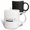 Multicolor, variant on 3drose, Charging up Typography - Funny Energy Quote with Loading Icon, 11oz Two-tone Red Mug