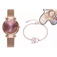 thumbnail image 2 of Reloj Para Dama  De Cisne Color Rosa, 2 of 5
