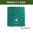 thumbnail image 2 of WHAMVOX Green Hanging Hand Towels Cotton Easy to Clean Family Use 1Pack, 2 of 8