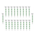 thumbnail image 3 of 20 piezas Tees de Golf, soporte en T para pelota de Golf, 83mm, accesorios de Golf resistentes, camisetas de Golf para jugadores principiantes, ejerci Verde, 3 of 8