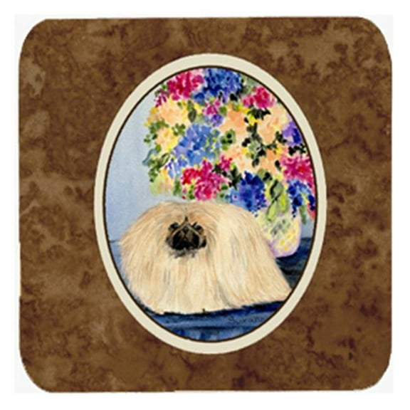 Pekingese Foam Coasters - Set Of 4