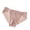 Pink, variant on Womens Underwear, Women's Sexy Underwear Lace Cutout Sheer Bow Tie Crotchless Panties Naughty Breathable Stretch Erotic Briefs With Bow Black XL