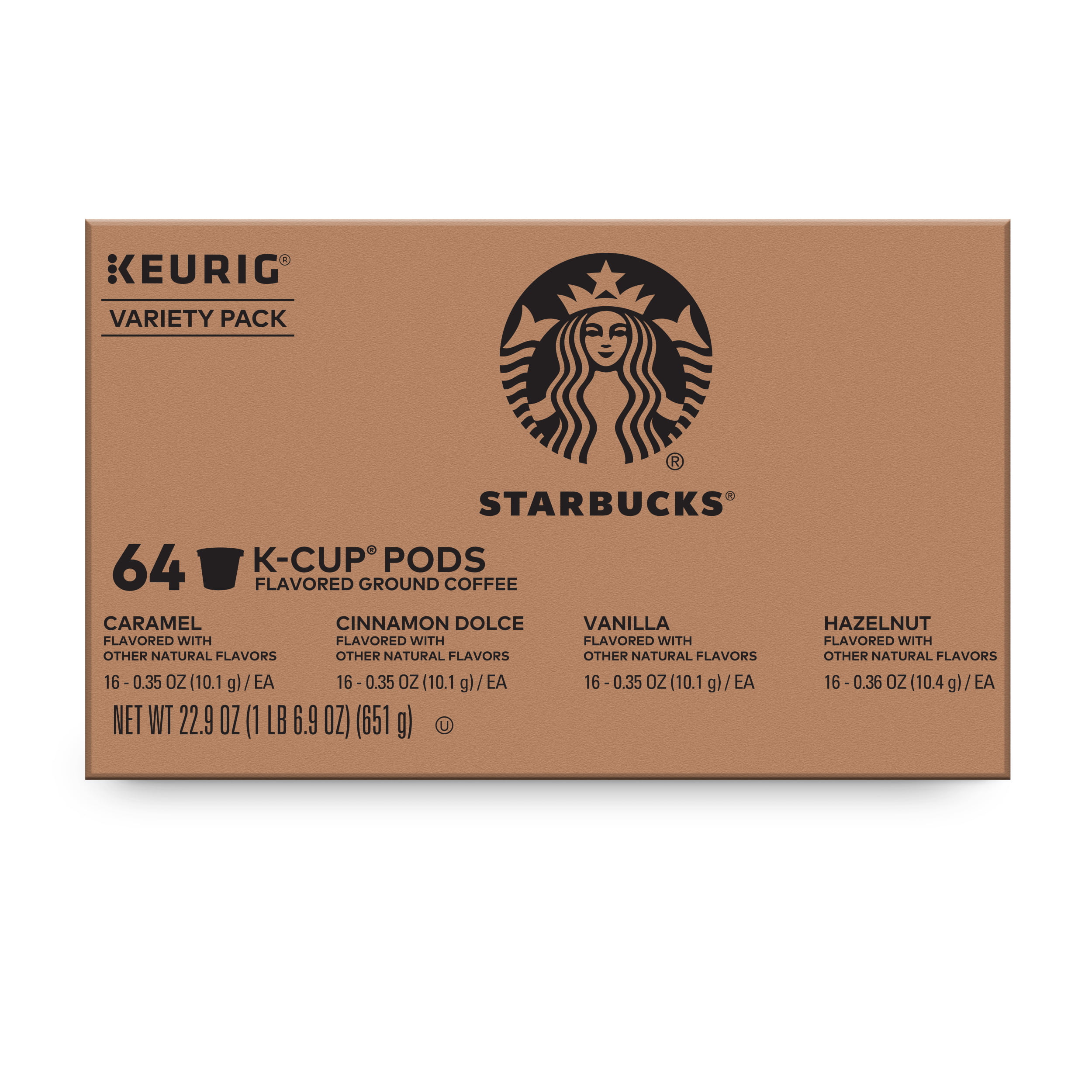 Starbucks K-Cup Coffee Pods—Gingerbread Flavored Coffee—100%  Arabica—Naturally Flavored—Limited Edition—1 box (10 pods), Shop