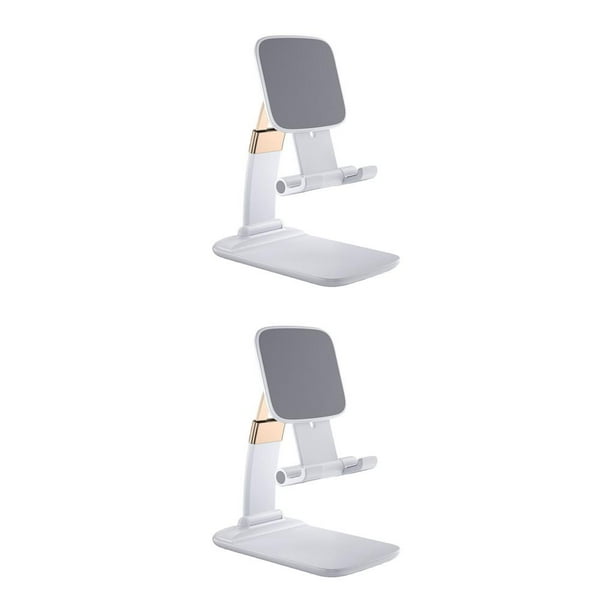 Kearding Soporte de plástico para tableta, plegable, estirable, reutilizable, soporte para teléfono móvil, para ver vídeos, transmisión en vivo, Type1 NO1