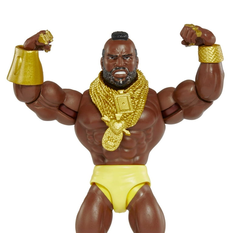WWE Retro Style Mr. T Action Figure, 1980s-Inspired Look with
